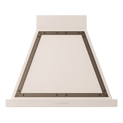 ILVE Nostalgie II Noblesse 30 Inch Wall Mount Range Hood 600 CFM LED Retro Style - UANB30 - The Home Selection