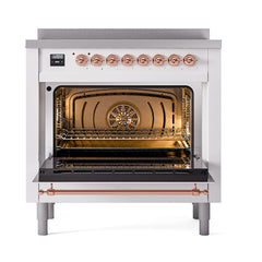 ILVE Nostalgie II Noblesse 36 inch Induction Range with 5 Elements - UNI366 - The Home Selection
