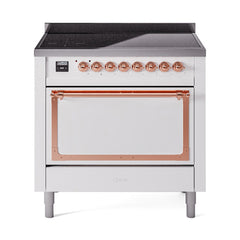 ILVE Nostalgie II Noblesse 36 inch Induction Range with 5 Elements - UNI366 - The Home Selection