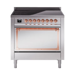 ILVE Nostalgie II Noblesse 36 inch Induction Range with 5 Elements - UNI366 - The Home Selection