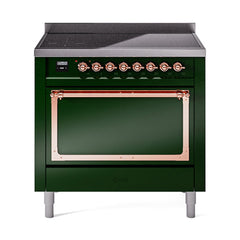 ILVE Nostalgie II Noblesse 36 inch Induction Range with 5 Elements - UNI366 - The Home Selection