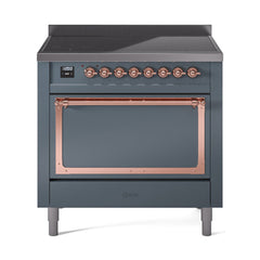 ILVE Nostalgie II Noblesse 36 inch Induction Range with 5 Elements - UNI366 - The Home Selection