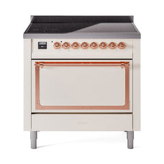 ILVE Nostalgie II Noblesse 36 inch Induction Range with 5 Elements - UNI366 - The Home Selection