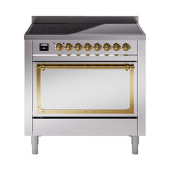 ILVE Nostalgie II Noblesse 36 inch Induction Range with 5 Elements - UNI366 - The Home Selection