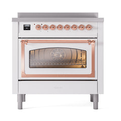 ILVE Nostalgie II Noblesse 36 inch Induction Range with 5 Elements - UNI366 - The Home Selection