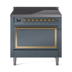 ILVE Nostalgie II Noblesse 36 inch Induction Range with 5 Elements - UNI366 - The Home Selection