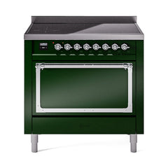 ILVE Nostalgie II Noblesse 36 inch Induction Range with 5 Elements - UNI366 - The Home Selection