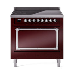 ILVE Nostalgie II Noblesse 36 inch Induction Range with 5 Elements - UNI366 - The Home Selection