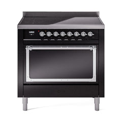 ILVE Nostalgie II Noblesse 36 inch Induction Range with 5 Elements - UNI366 - The Home Selection