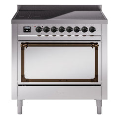 ILVE Nostalgie II Noblesse 36 inch Induction Range with 5 Elements - UNI366 - The Home Selection
