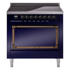 ILVE Nostalgie II Noblesse 36 inch Induction Range with 5 Elements - UNI366 - The Home Selection