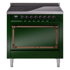ILVE Nostalgie II Noblesse 36 inch Induction Range with 5 Elements - UNI366 - The Home Selection