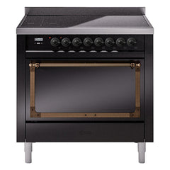ILVE Nostalgie II Noblesse 36 inch Induction Range with 5 Elements - UNI366 - The Home Selection