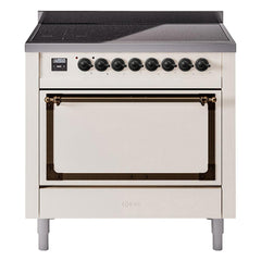 ILVE Nostalgie II Noblesse 36 inch Induction Range with 5 Elements - UNI366 - The Home Selection