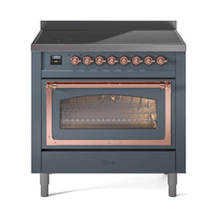 ILVE Nostalgie II Noblesse 36 inch Induction Range with 5 Elements - UNI366 - The Home Selection
