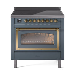 ILVE Nostalgie II Noblesse 36 inch Induction Range with 5 Elements - UNI366 - The Home Selection