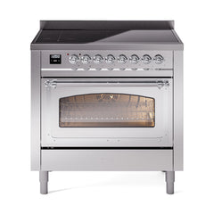 ILVE Nostalgie II Noblesse 36 inch Induction Range with 5 Elements - UNI366 - The Home Selection