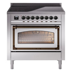ILVE Nostalgie II Noblesse 36 inch Induction Range with 5 Elements - UNI366 - The Home Selection