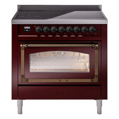 ILVE Nostalgie II Noblesse 36 inch Induction Range with 5 Elements - UNI366 - The Home Selection