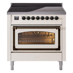 ILVE Nostalgie II Noblesse 36 inch Induction Range with 5 Elements - UNI366 - The Home Selection