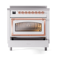ILVE Nostalgie II Noblesse 36 inch Induction Range with 5 Elements - UNI366 - The Home Selection