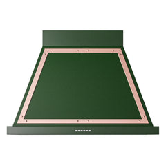 ILVE Nostalgie II Noblesse 36 Inch Wall Mount Range Hood 600 CFM LED Retro Style - UANB36 - The Home Selection