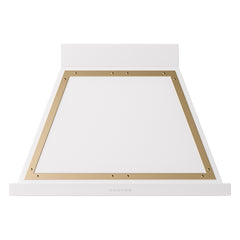 ILVE Nostalgie II Noblesse 36 Inch Wall Mount Range Hood 600 CFM LED Retro Style - UANB36 - The Home Selection