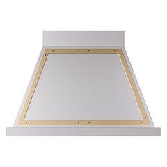 ILVE Nostalgie II Noblesse 36 Inch Wall Mount Range Hood 600 CFM LED Retro Style - UANB36 - The Home Selection