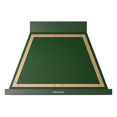 ILVE Nostalgie II Noblesse 36 Inch Wall Mount Range Hood 600 CFM LED Retro Style - UANB36 - The Home Selection