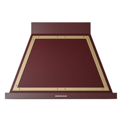ILVE Nostalgie II Noblesse 36 Inch Wall Mount Range Hood 600 CFM LED Retro Style - UANB36 - The Home Selection