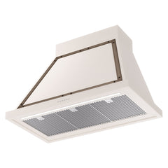ILVE Nostalgie II Noblesse 36 Inch Wall Mount Range Hood 600 CFM LED Retro Style - UANB36 - The Home Selection