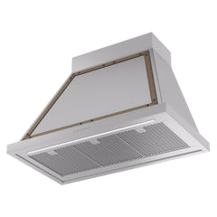 ILVE Nostalgie II Noblesse 36 Inch Wall Mount Range Hood 600 CFM LED Retro Style - UANB36 - The Home Selection