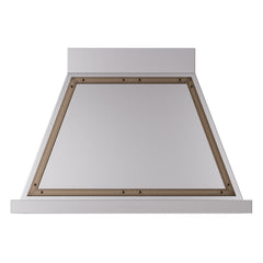 ILVE Nostalgie II Noblesse 36 Inch Wall Mount Range Hood 600 CFM LED Retro Style - UANB36 - The Home Selection