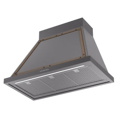 ILVE Nostalgie II Noblesse 36 Inch Wall Mount Range Hood 600 CFM LED Retro Style - UANB36 - The Home Selection