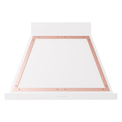 ILVE Nostalgie II Noblesse 36 Inch Wall Mount Range Hood 600 CFM LED Retro Style - UANB36 - The Home Selection