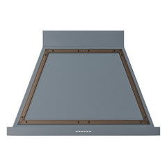 ILVE Nostalgie II Noblesse 36 Inch Wall Mount Range Hood 600 CFM LED Retro Style - UANB36 - The Home Selection