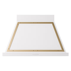 ILVE Nostalgie II Noblesse 40 Inch Wall Mount Range Hood 600 CFM LED Retro Style - UANB40 - The Home Selection