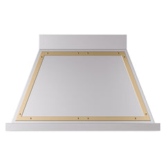 ILVE Nostalgie II Noblesse 40 Inch Wall Mount Range Hood 600 CFM LED Retro Style - UANB40 - The Home Selection