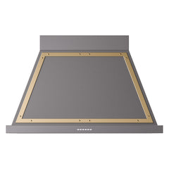 ILVE Nostalgie II Noblesse 40 Inch Wall Mount Range Hood 600 CFM LED Retro Style - UANB40 - The Home Selection