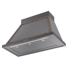ILVE Nostalgie II Noblesse 40 Inch Wall Mount Range Hood 600 CFM LED Retro Style - UANB40 - The Home Selection