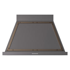 ILVE Nostalgie II Noblesse 40 Inch Wall Mount Range Hood 600 CFM LED Retro Style - UANB40 - The Home Selection