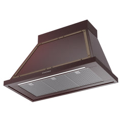 ILVE Nostalgie II Noblesse 40 Inch Wall Mount Range Hood 600 CFM LED Retro Style - UANB40 - The Home Selection