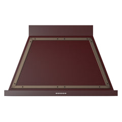ILVE Nostalgie II Noblesse 40 Inch Wall Mount Range Hood 600 CFM LED Retro Style - UANB40 - The Home Selection