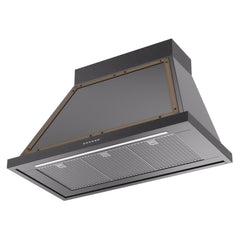 ILVE Nostalgie II Noblesse 40 Inch Wall Mount Range Hood 600 CFM LED Retro Style - UANB40 - The Home Selection