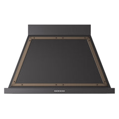 ILVE Nostalgie II Noblesse 40 Inch Wall Mount Range Hood 600 CFM LED Retro Style - UANB40 - The Home Selection