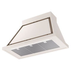 ILVE Nostalgie II Noblesse 40 Inch Wall Mount Range Hood 600 CFM LED Retro Style - UANB40 - The Home Selection