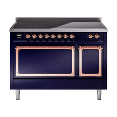 ILVE Nostalgie II Noblesse 48 inch Induction Range with 6 Elements - UNI486 - The Home Selection