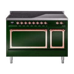 ILVE Nostalgie II Noblesse 48 inch Induction Range with 6 Elements - UNI486 - The Home Selection