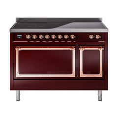 ILVE Nostalgie II Noblesse 48 inch Induction Range with 6 Elements - UNI486 - The Home Selection