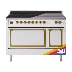 ILVE Nostalgie II Noblesse 48 inch Induction Range with 6 Elements - UNI486 - The Home Selection